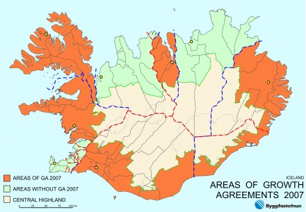 Areas of growth agreements 2007