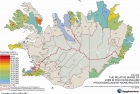 The relative share of jobs in fish catching and processing 2005 by municipalities