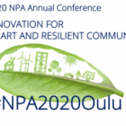 NPA Annual Conference 2020: Innovation for Smart and Resilient Communities