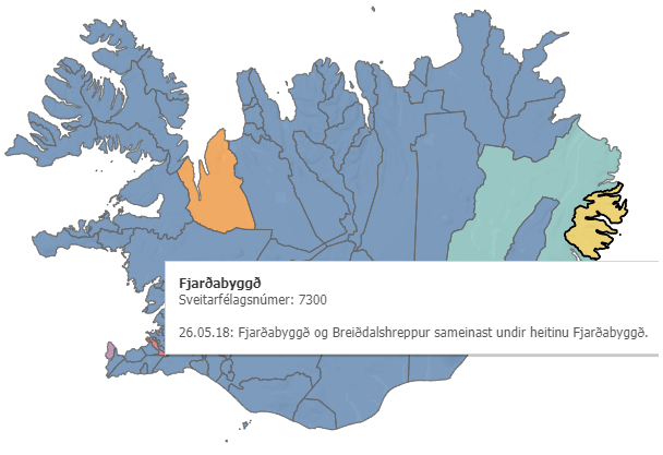 Sveitarfélagaskipan