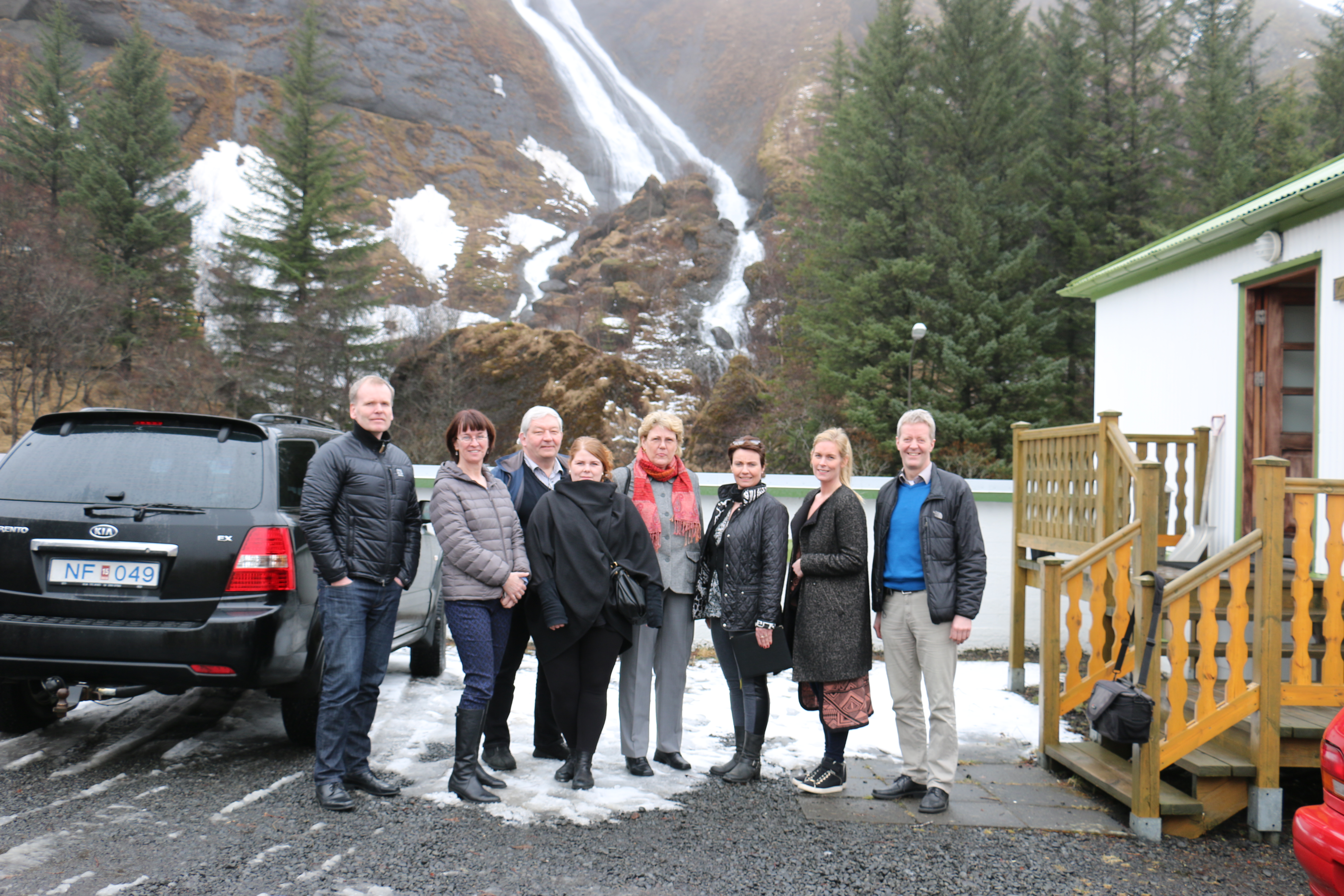  Stjrn verkefnisins Skaftrhreppur til framtar, f.v.: Aalsteinn orsteinsson, Sigrur K. orgrmsdttir, rarinn Sveinsson, Aubjrg B. Bjarnadttir, Eirn Vals, Eva Bjrk Harardttir, Fanney B. Sveinsdttir og Kristjn . Halldrsson.