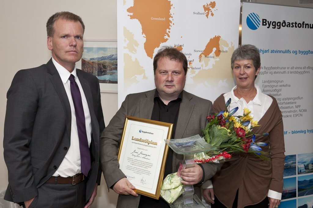 A�alsteinn �orsteinsson, J�n J�nsson og Anna Krist�n Gunnarsd�ttir