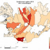 Greislumark mjlkur 2015 eftir sveitarflgum