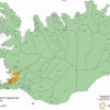 Regional aid map for Iceland 2014-2020