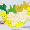 Relative unemployment by regions in February 2009