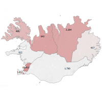 Stugildum fjlgai mest  Suurnesjum og Suurlandi