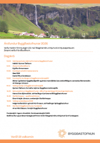 Streymi fr� �rsfundi Bygg�astofnunar