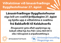 Lnasrfringar fr Byggastofnun heimskja Norausturland