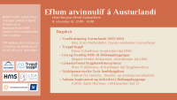 Eflum atvinnulf  Austurlandi