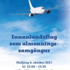 Skrning  mlingi Innanlandsflug sem almenningssamgngur