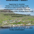 J vst! Kraftur  Kaldrana, bafundur  Kaldrananeshreppi 11. nvember