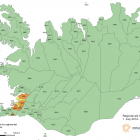 Byggðakort fyrir Ísland framlengt um eitt ár